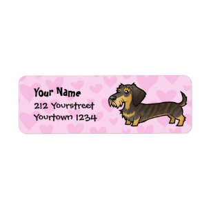 Dachshund Love (cheveux filaires)