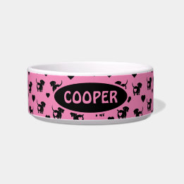 Dachshund Love food Water Bowl