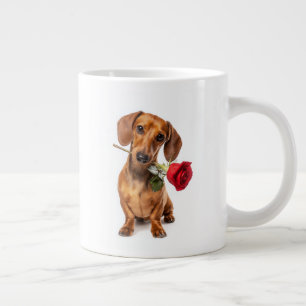 Dachshund Love Large Coffee Mug