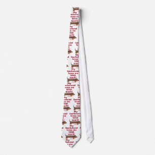 Dachshund Love Meter Tie