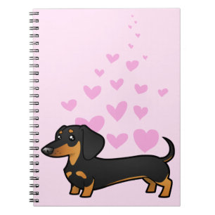 Dachshund Love (smooth coat) Notebook