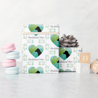 Dachshund Love Wrapping Paper