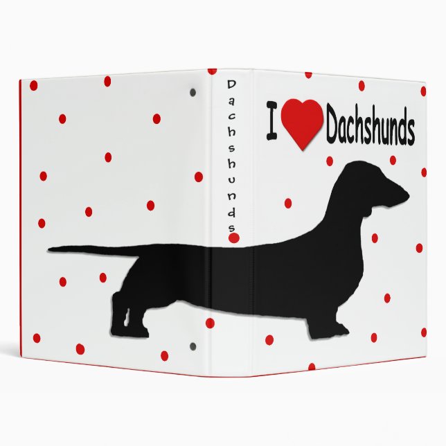 Dachshund Lover Album Binder (Background)