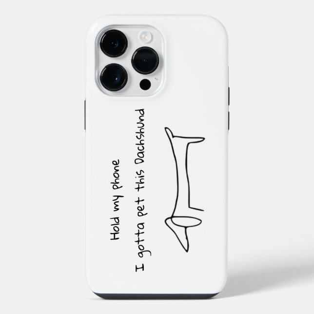 DACHSHUND LOVER  Case-Mate iPhone 14 Pro Max Case (Back)