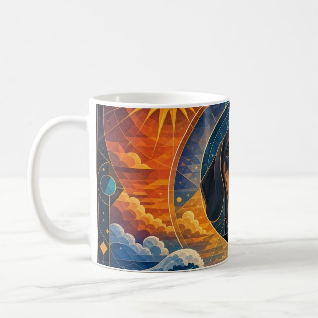 Dachshund Lover Mugs. Cute Dog Mug (Left)