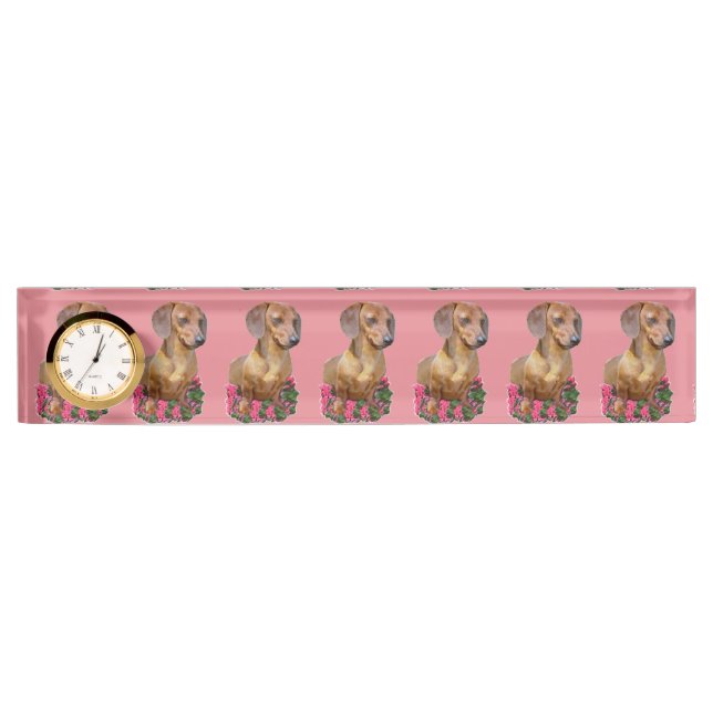 Dachshund Lovers Gifts Nameplate (Front)