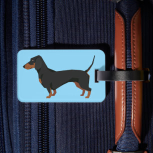 Dachshund Luggage Tag
