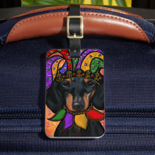DACHSHUND                  LUGGAGE TAG