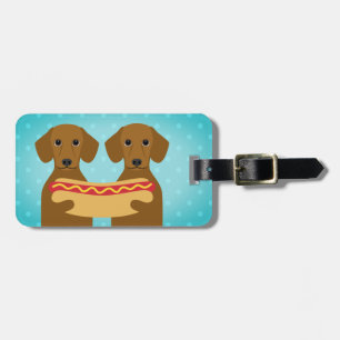 Dachshund Luggage Tags