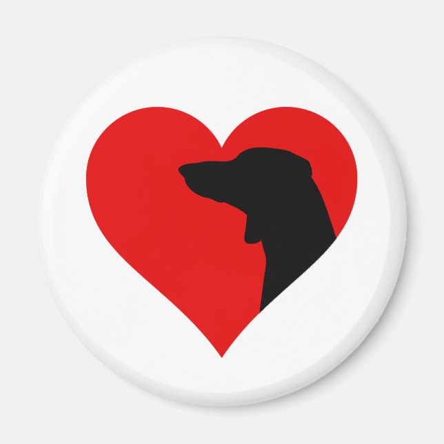 Dachshund     magnet (Front)