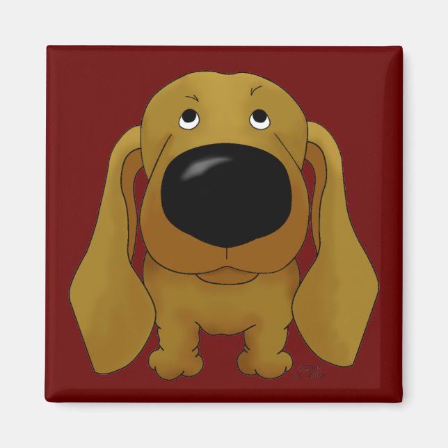 Dachshund Magnet (Devant)