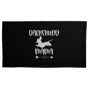 Dachshund Mama Cute Dog Pillowcase