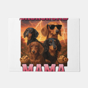 Dachshund Mama Doormat