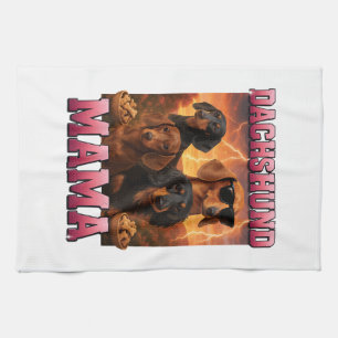 Dachshund Mama Kitchen Towel