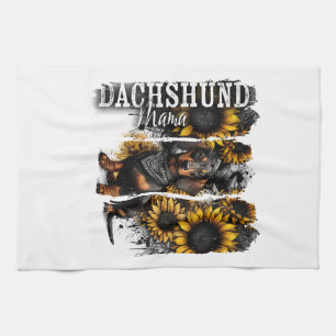 Dachshund Mama Kitchen Towel