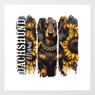 Dachshund Mama Window Cling