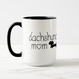 Dachshund Maman Mug pour Amoureux de les chiens Wi