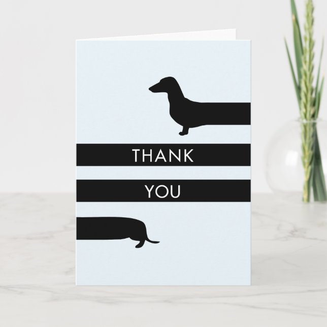 Dachshund Merci drôle (Devant)