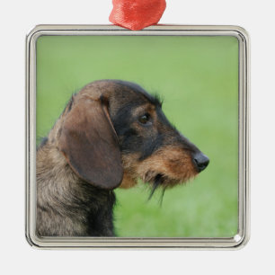 Dachshund Metal Ornament