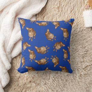 Dachshund Mix Dog  Throw Pillow