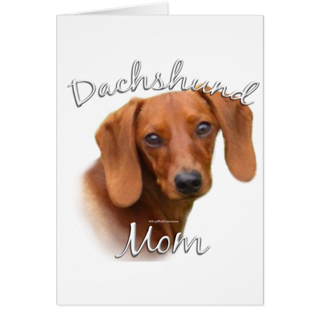 Dachshund Mom 2 (Front)