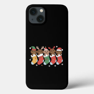 Dachshund Mom Christmas Dog Lover Gift New Year  iPhone 13 Case