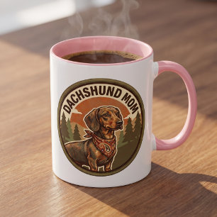 Dachshund Mom Coffee Mug Wiener Dog Mom Gift