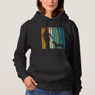 Dachshund Mom Cute Wiener Dog Womens  Weiner Sausa Hoodie