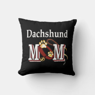 Dachshund Mom Gifts Throw Pillow