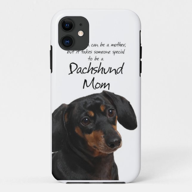 Dachshund Mom iPhone 5 Case (Back)
