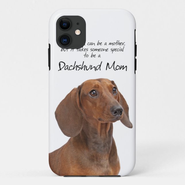 Dachshund Mom iPhone 6 Case (Back)