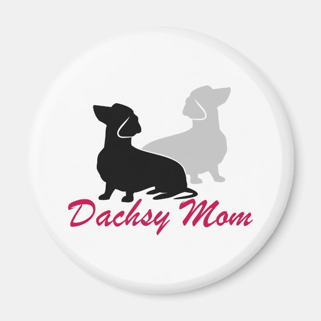 Dachshund Mom Magnet (Front)