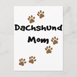 Dachshund Mom Postcard