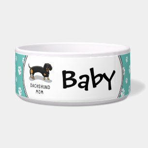Dachshund Mom (S black & tan) - Cute dog
