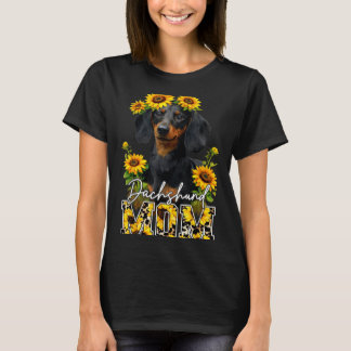 Dachshund Mom Suower Dachshund Cute Pet Dog Mom T-Shirt
