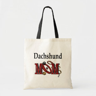 Dachshund mom Tote Bag