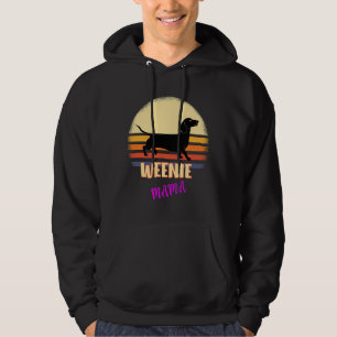 Dachshund Mom Weenie Dog Hoodie