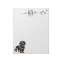 Dachshund Monogram Personalized 