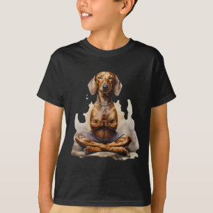 Dachshund Muay Thai Boxing Karate Kickboxing Marti T-Shirt