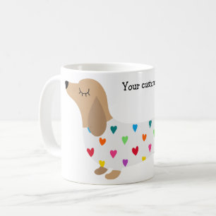 Dachshund Mug customisé