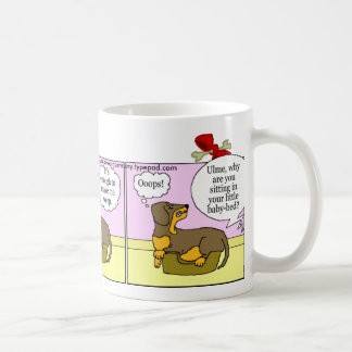 Dachshund Mug: Shrinking World Coffee Mug