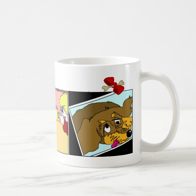 Dachshund Mug: Taking a picture Coffee Mug (Right)