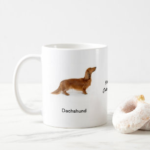 Dachshund Mug - With two images and a motif