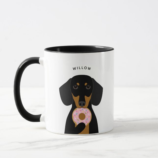 Dachshund Mugs (Left)