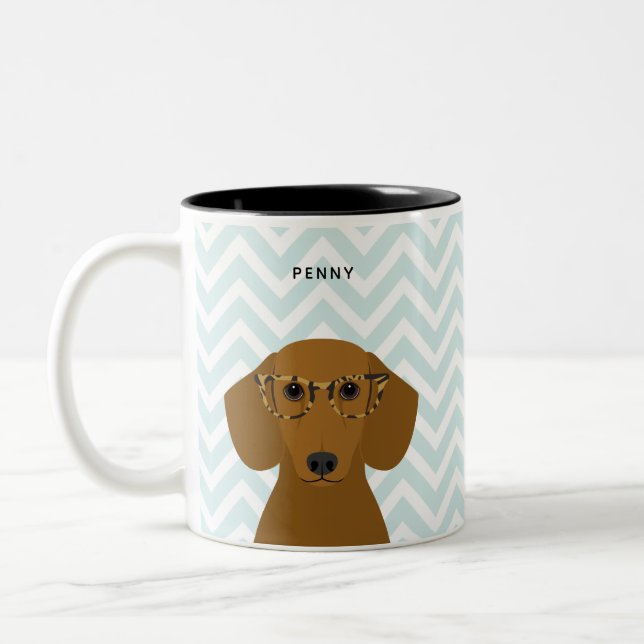 Dachshund Mugs (Gauche)