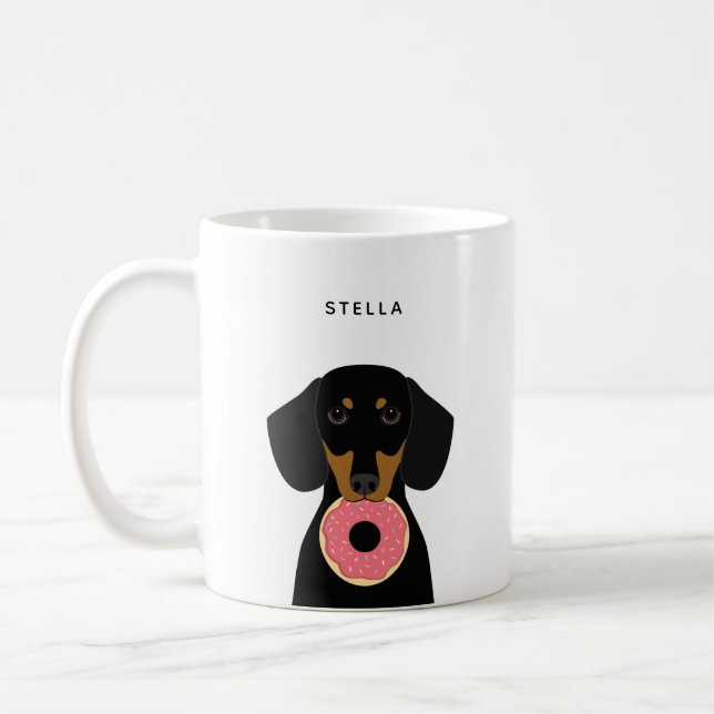 Dachshund Mugs (Left)