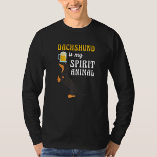 Dachshund My Spirit Animal Wiener Sausage Puppy O T-Shirt