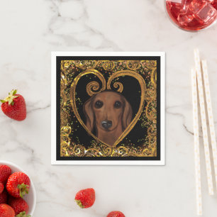 DACHSHUND   NAPKIN
