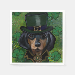 Dachshund napkin