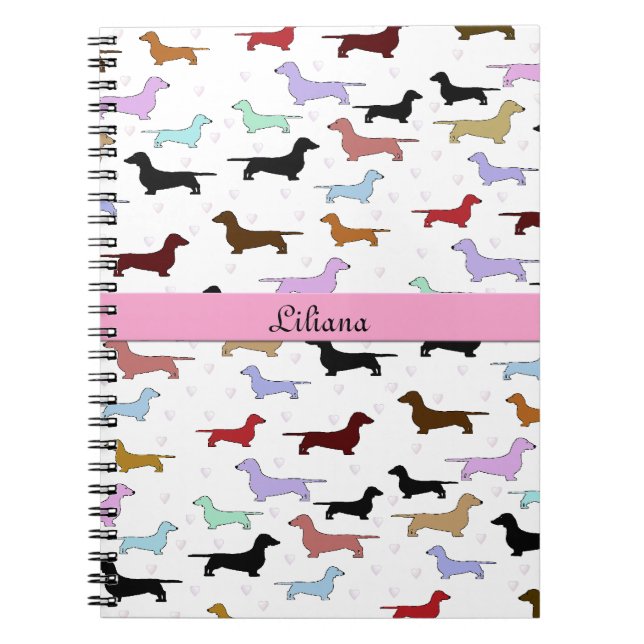 Dachshund Notebook (Front)